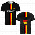 2026 men Germany Football Jersey Flag Print T-shirt Men Women