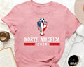 North America World 2026 T-shirt Soccer Cup Fan Shirt Football Jersey USA Canada Mexico Tee Summer Men's and Women's T-shirts