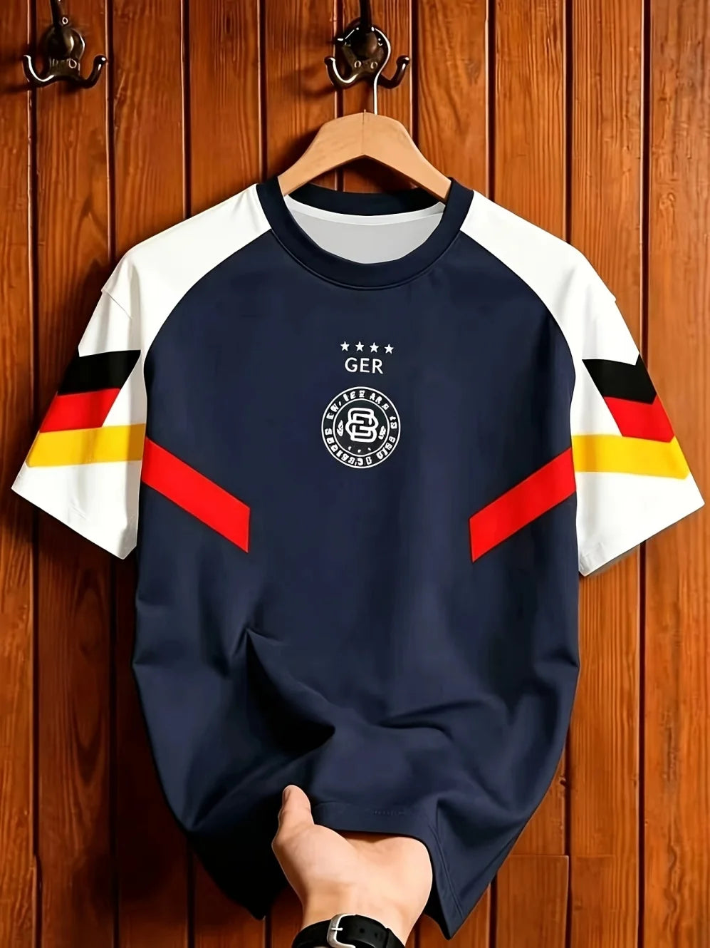 2026 Summer New Germany Football Jerseys for Men Classic God Germany Short Sleeve Tees Casual O-Neck Sports Style Man Clothing