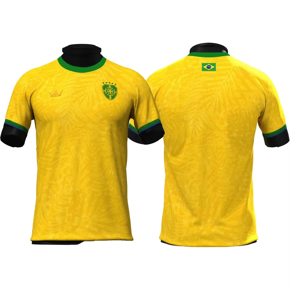 2026 New Hot Selling Brazil Limited Edition Mens Football Shirt