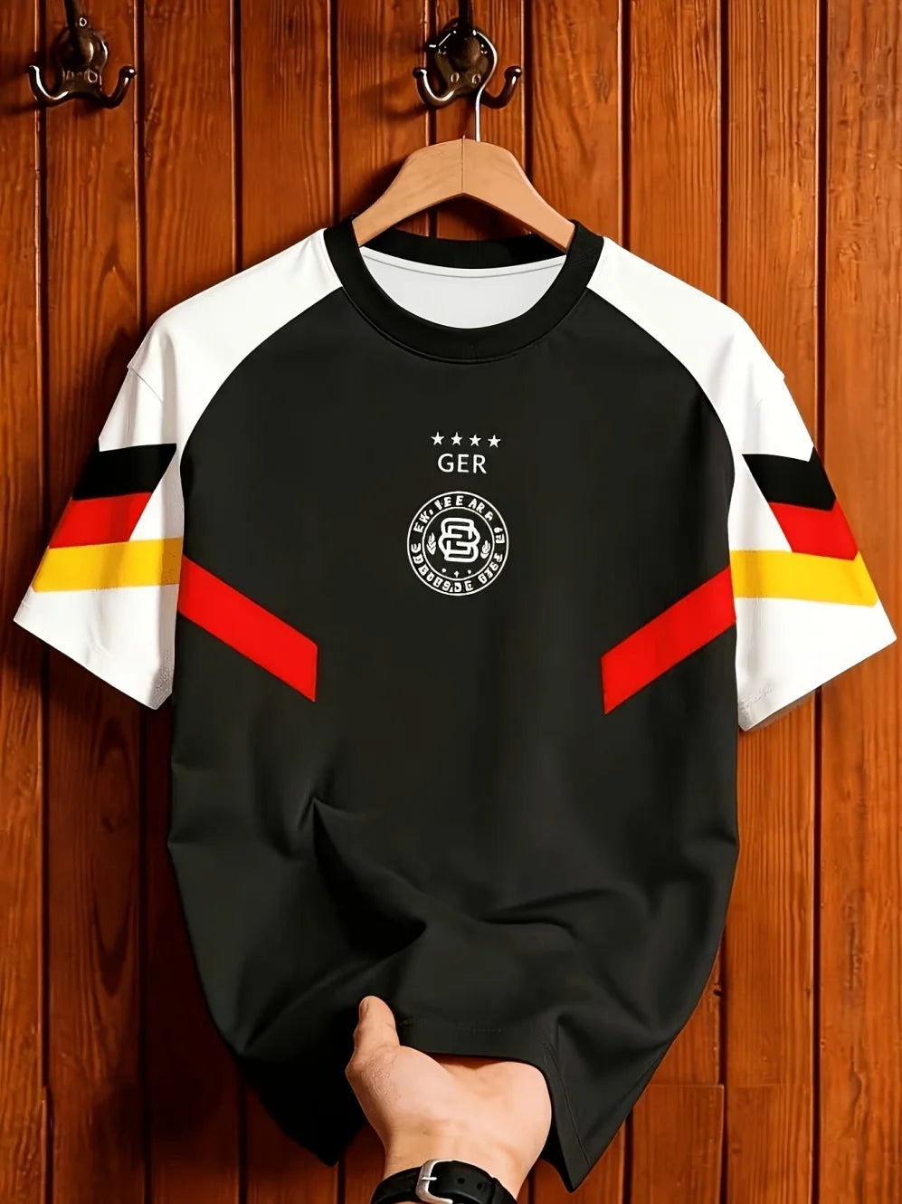 2026 Summer New Germany Football Jerseys for Men Classic God Germany Short Sleeve Tees Casual O-Neck Sports Style Man Clothing