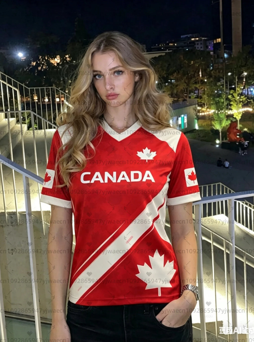 26 Summer Men's&Women's Canada Soccer Jersey Gift For Lovers Tee Fan Gift Plus Size Fashion Street Top soccer fans T-shirt